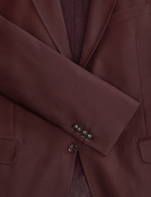 WRIGHT-TWILL | BURGUNDY