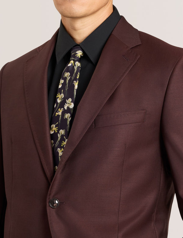 WRIGHT-TWILL | BURGUNDY