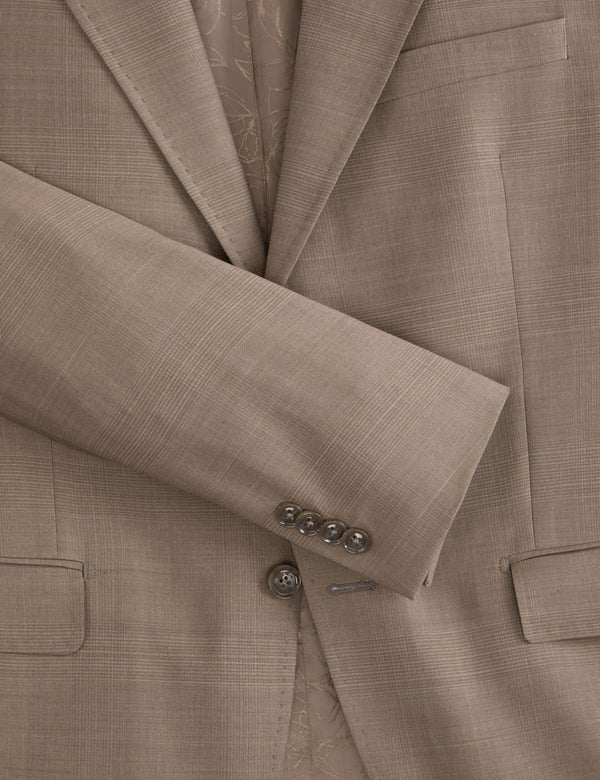 WRIGHT-CHECK | LIGHT BROWN