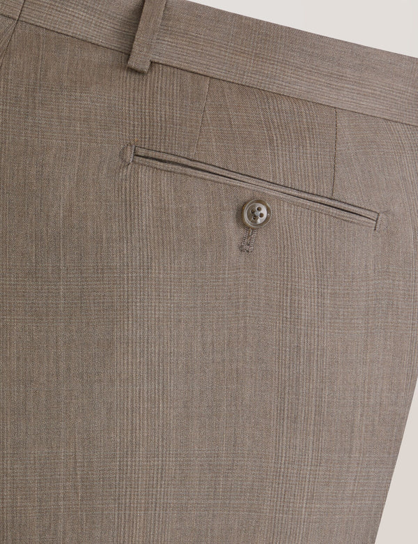 WINTER-CHECK | LIGHT BROWN