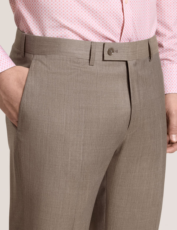 WINTER-CHECK | LIGHT BROWN